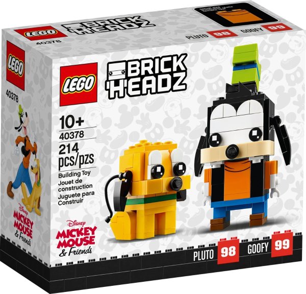 Goofy & Pluto 40378 | BrickHeadz | Buy online at the Official LEGO® Shop US