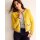 Holly Knitted JacketPassionfruit, Navy Tipping