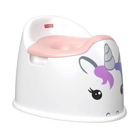 Unicorn Potty Training Toilet with Removable Bucket