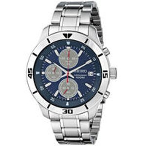 Select Seiko Stainless Steel Men's Watches (2 styles)