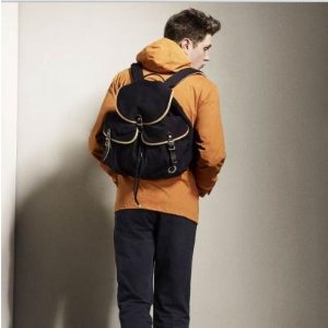 Fred Perry Men's Twill Rucksack