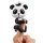 Fingerlings Glitter Panda - Drew (White & Black) - Interactive Collectible Baby Pet