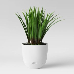 Room Essentials  Indoor/outdoor Self-watering Planter White