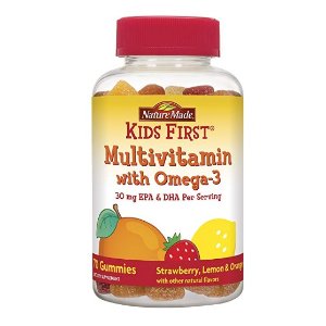 Nature Made Kids First Multivitamin with Omega-3 Gummies, 70 Count