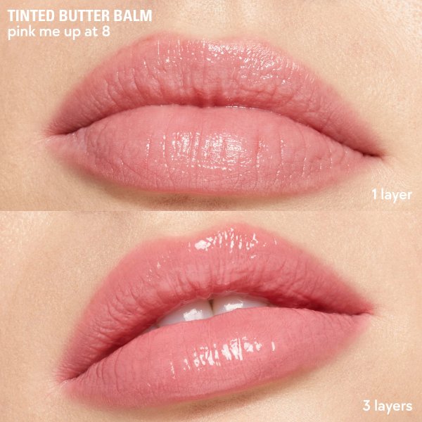 Tinted Butter Balm #pink me up at 8