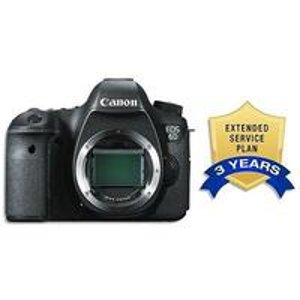 Canon EOS 6D Digital SLR DSLR Camera Body + 3 Years USA Warranty