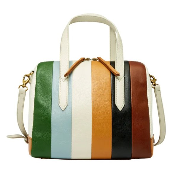 women's sydney eco leather patchwork satchel