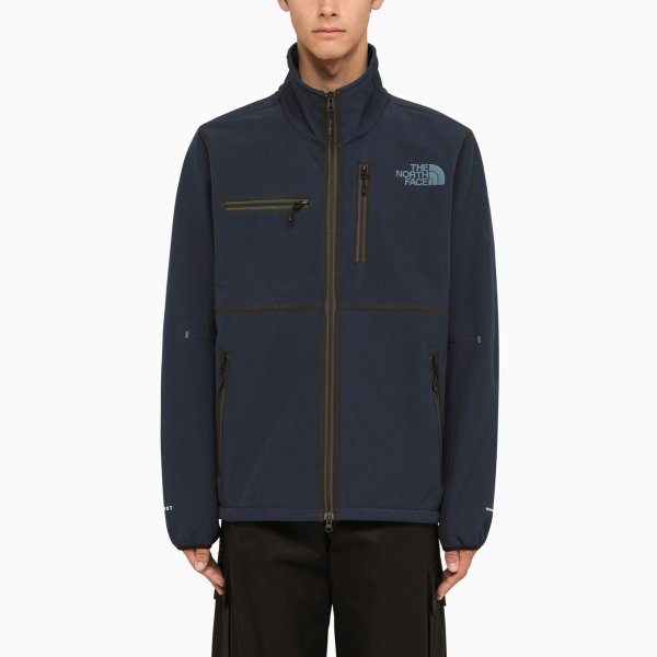 Lightweight navy nylon jacket