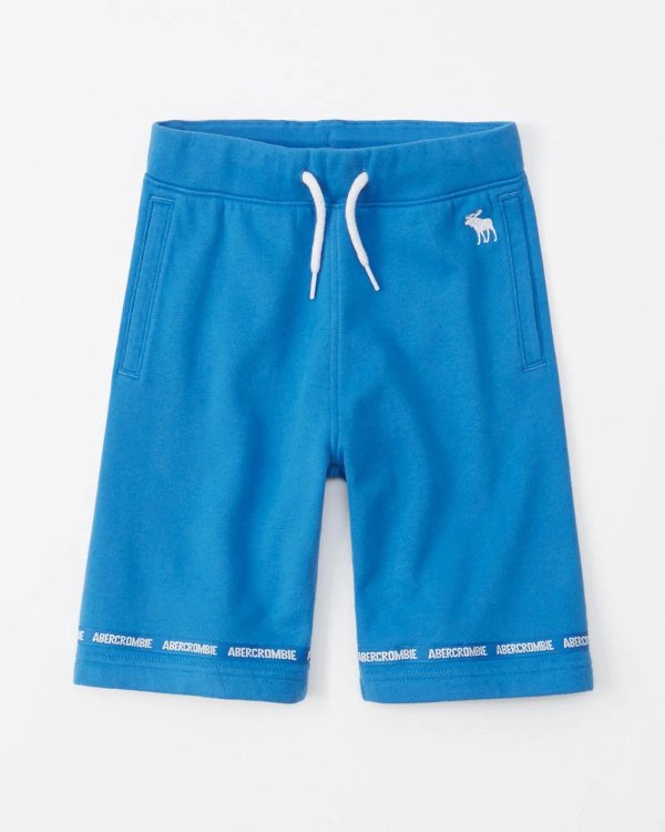 boys logo tape shorts | boys 50% off throughout the store | Abercrombie.com