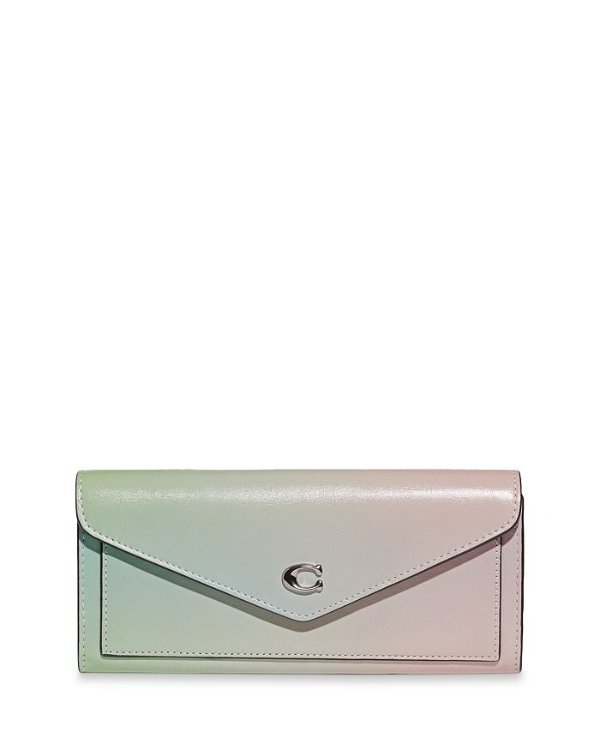 Wyn Large Ombre Leather Wallet
