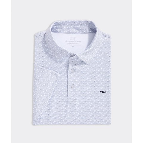 Vineyard VinesPrinted Sankaty Performance Polo
