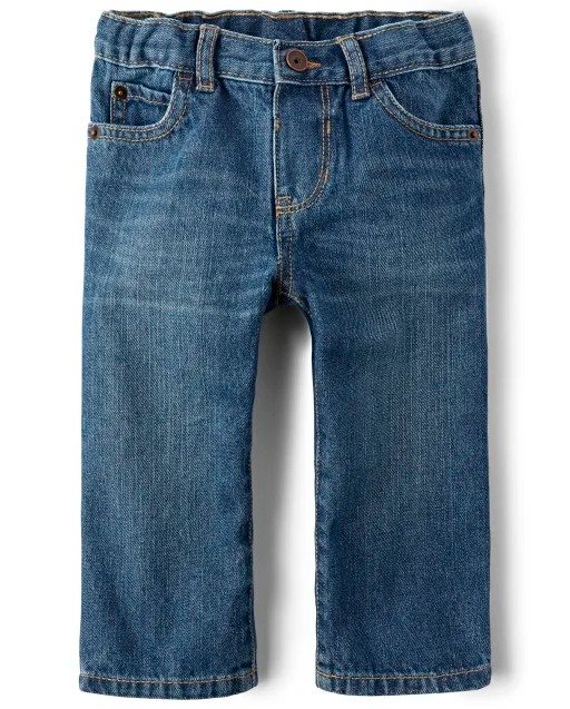 Baby And Toddler Boys Basic Bootcut Jeans - Pierce Wash | The Children's Place