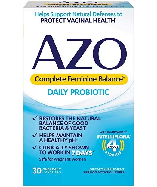 Complete Feminine Balance Women's Daily Probiotic | Clinically Proven to Help Protect Vaginal Health | Clinically Shown to Work in 7 Days* | 30 Count