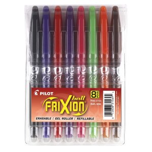 PILOT FriXion Ball Erasable & Refillable Gel Ink Stick Pens