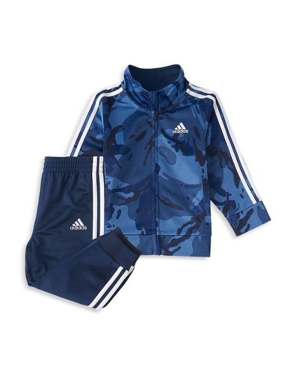 Adidas Boys' Camouflage Jacket & Jogger Pants Set - Little Kid