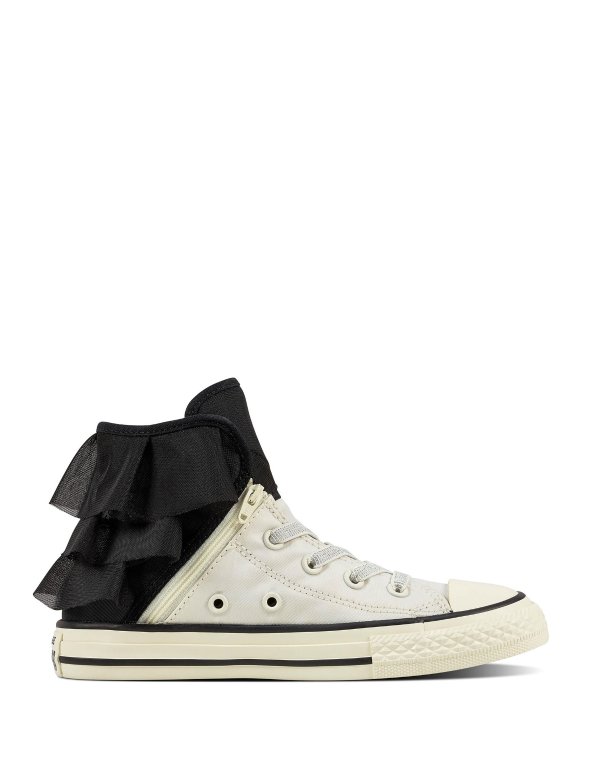 Converse Chuck Taylor All Star Ruffle Block Party Hi-Top Shoes - Girls 11-4 | Stage Stores
