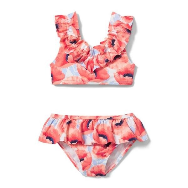 Poppy Print 2-Piece Swimsuit