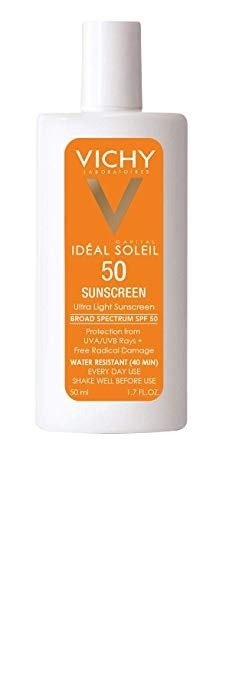 Capital Ideal Soleil Ultra-Light Face Sunscreen SPF 50, 1.7 Fl Oz