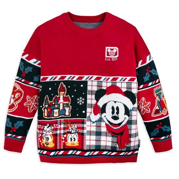 Mickey Mouse and Friends Holiday Sweater by Spirit Jersey for Kids – Walt Disney World | shopDisney