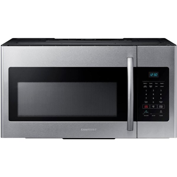 30 in W 1.6 cu. ft. Over the Range Microwave in Fingerprint Resistant Stainless Steel-ME16H702SES - The Home Depot