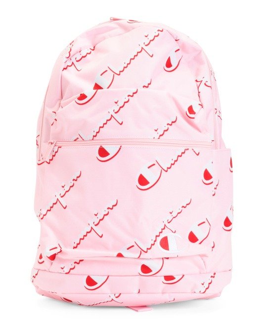 Nylon Youth Allover Logo Supersize Backpack