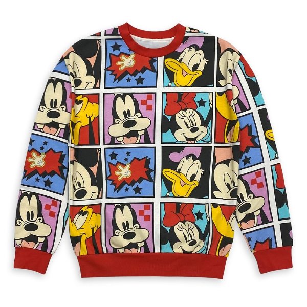 Mickey Mouse and Friends Ringer Sweatshirt for Women – Mickey & Co. | shopDisney