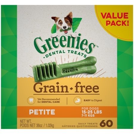 Grain Free Petite Natural Dental Dog Treats