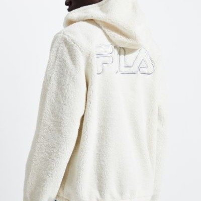 FILA UO Exclusive Full-Zip Cozy Sherpa Hoodie Jacket
