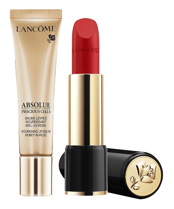 L'Absolue Lip Balm & Rouge Lipstick Set