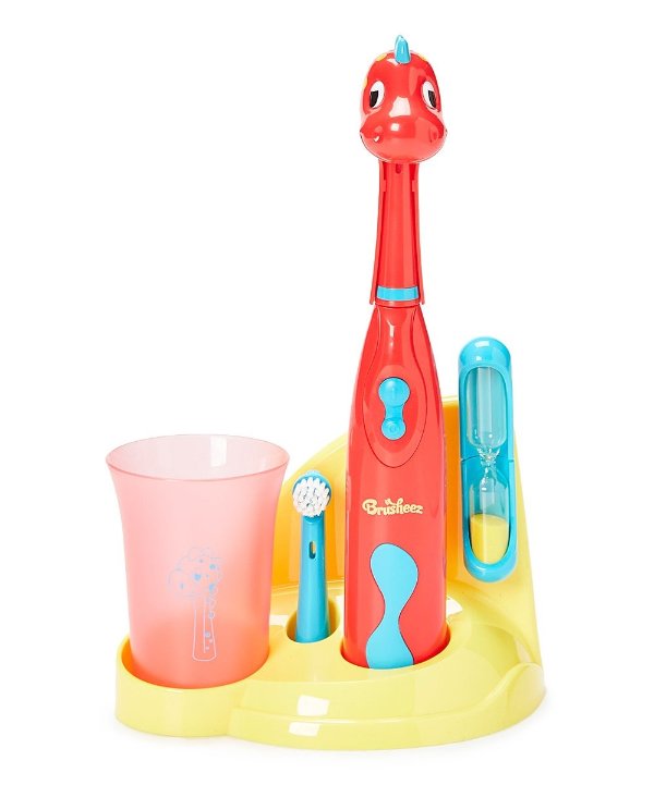 Pepper the Dinosaur Electric Toothbrush Set