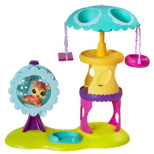 st Pet Shop Playtime Park with Russell Ferguson Playset