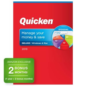 Quicken Deluxe 2019 Personal Finance Software