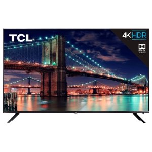 史低价：TCL R615 65" 4K HDR Roku TV 智能电视