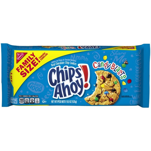 Candy Blast Family Size Cookies, 18.9 oz