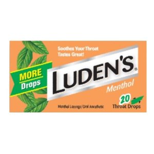 Ludens Throat Drops, Cool Menthol, 20 Count