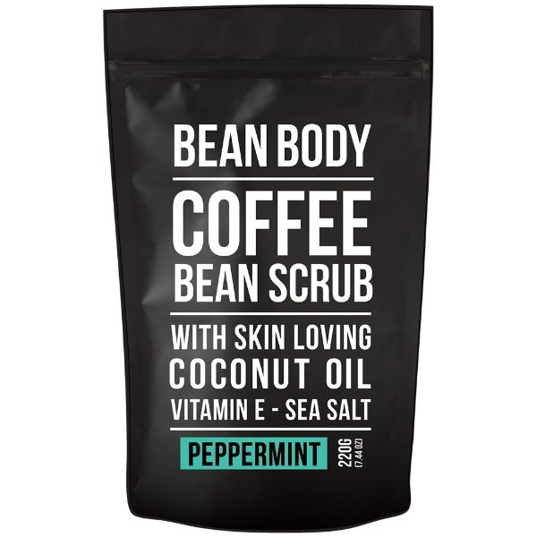 Coffee Bean Scrub 220g - Peppermint