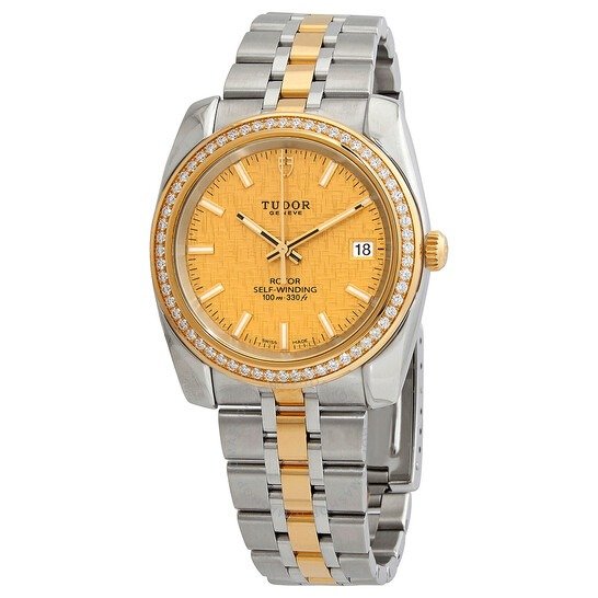 Classic Automatic Diamond Champagne Dial Men's Watch M21023-0009