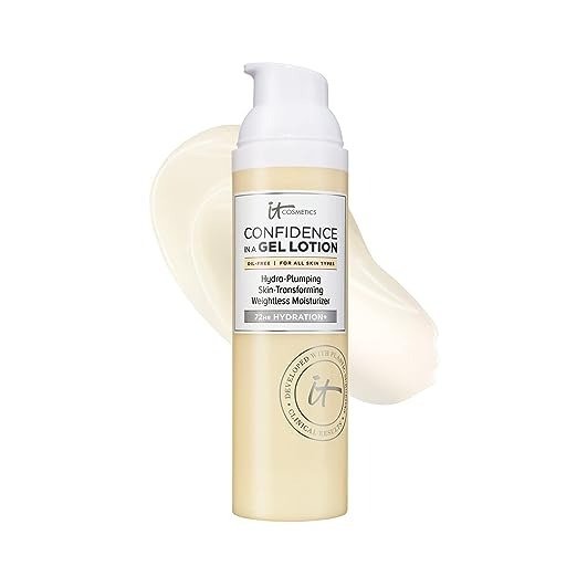 Confidence in a Gel Lotion - Oil-Free Face Moisturizer - Lightweight & Hydrating - With Ceramides - 2.5 fl oz