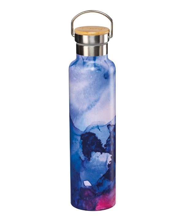 Blue Abstract Dreaming 25-Oz. Insulated Water Bottle