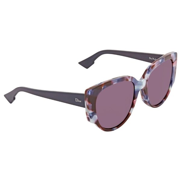 Dark Purple Round SunglassesNIGHT 1/S 0RJA