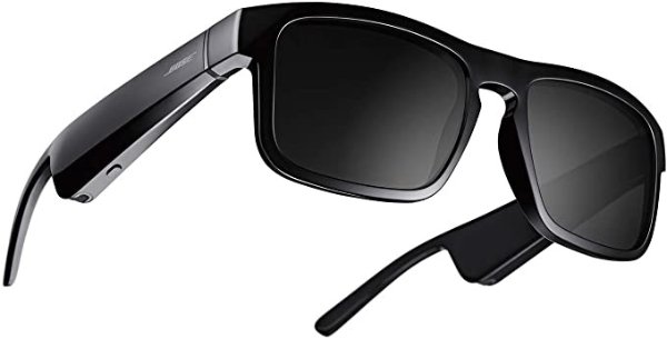 Frames Tenor - Rectangular Polarized, Bluetooth Sunglasses – Black