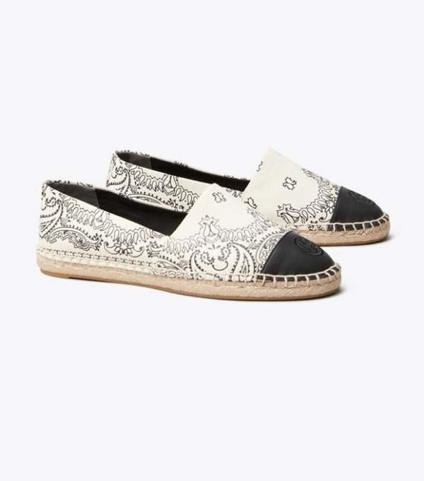 Printed Color-Block EspadrilleSession is about to end
