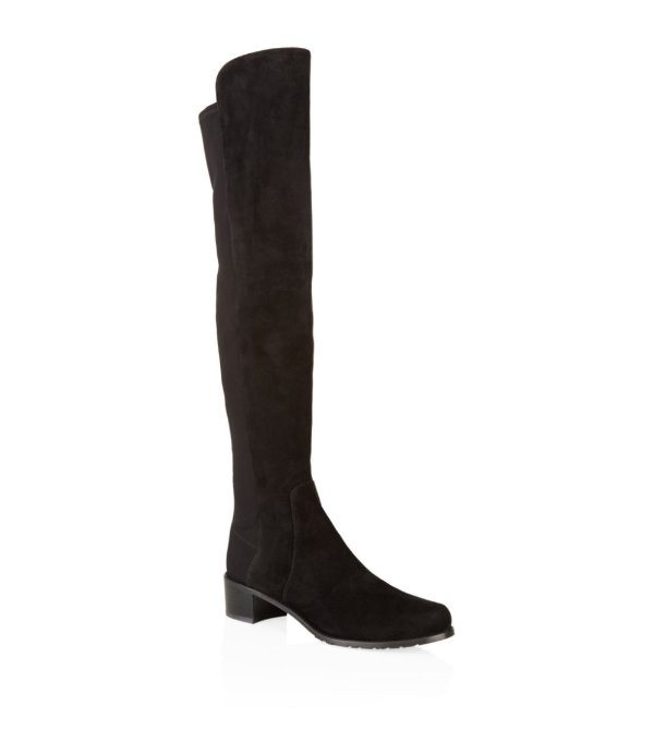 Sale | Stuart Weitzman Suede Reserve Over-The-Knee Boots 40 | Harrods US