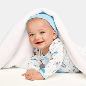 Children's Place官网 婴幼儿服饰4折起淘 长裤两条$7.79