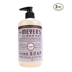 Mrs. Meyer's Hand Soap Lavender, 12.5 Fluid Ounce (Pack of 3)