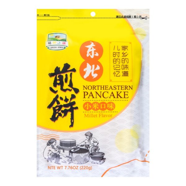 GREEN TOWN Northeastern Pancake Millet Flavor 220g