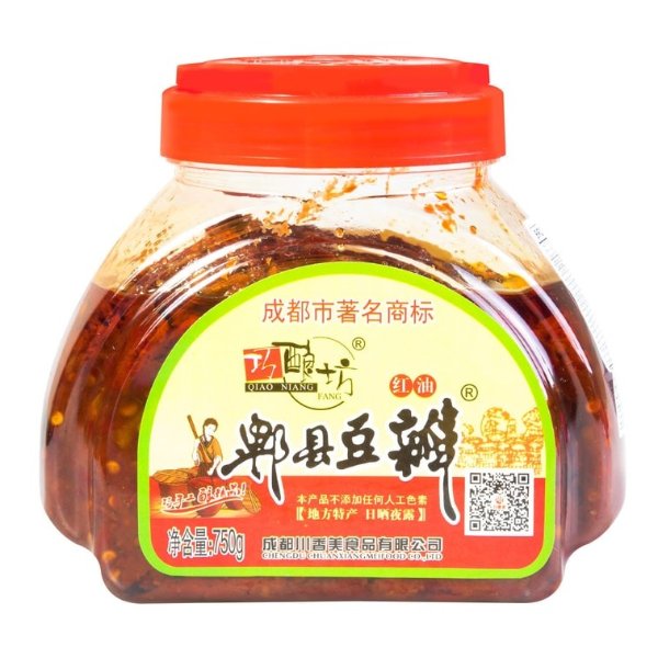 qiaoniangfang Board Bean Hot Sauce Pixian 750g