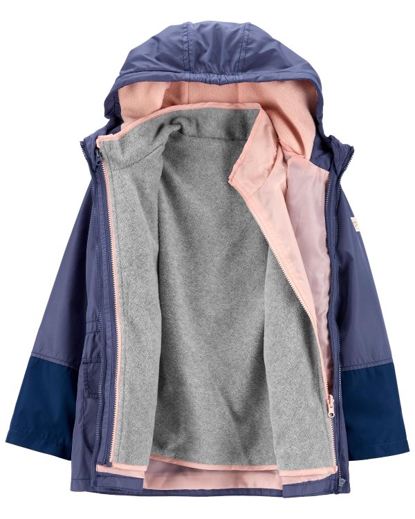 3-in-1 Fleece-Lined Reversible Jacket