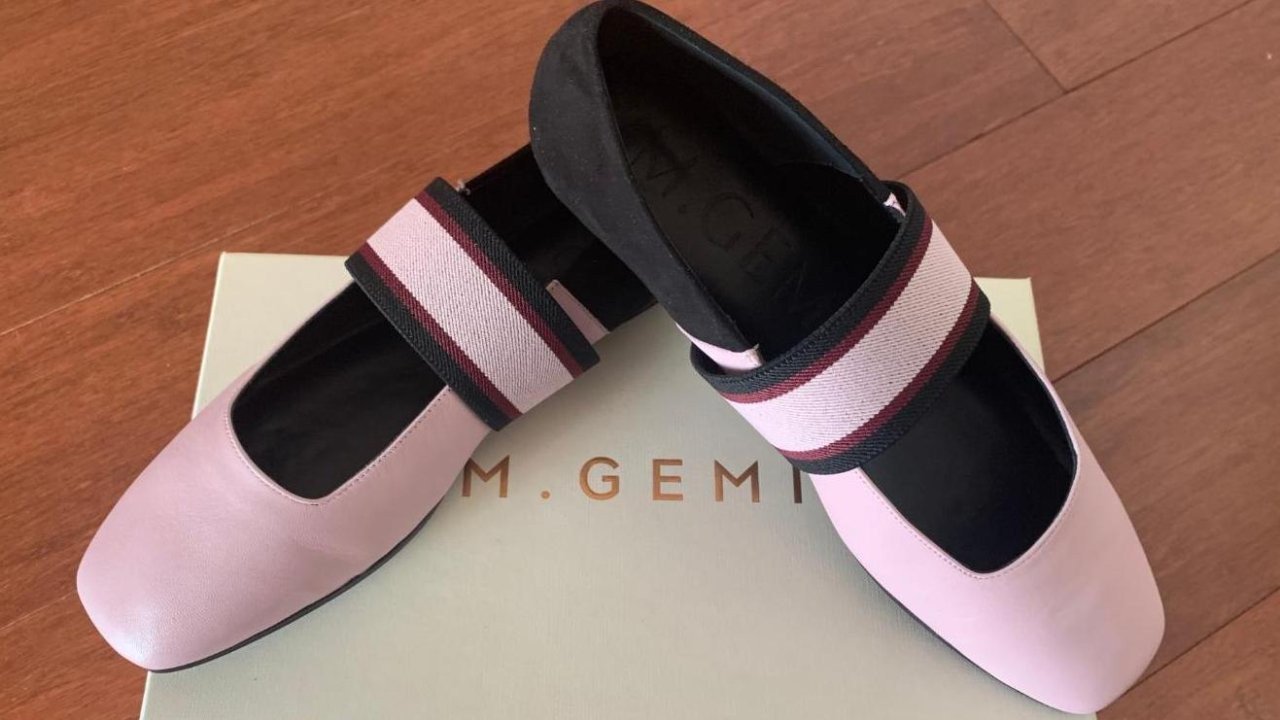 我愿意用双脚征服全世界--抱回一双颜值超高的M.Gemi粉色芭蕾鞋