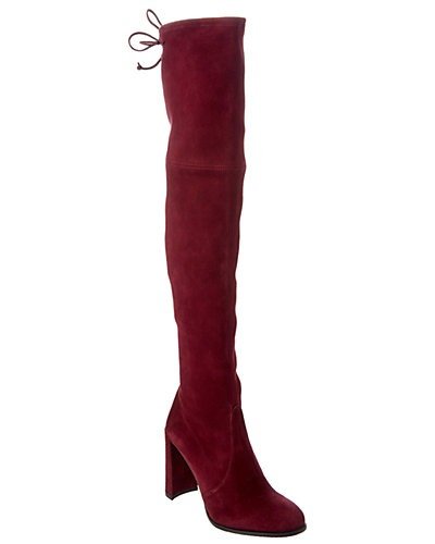 Hiline Suede Over-The-Knee Boot